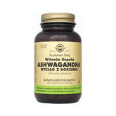 Witania träge Ashwagandha Ginseng - Indischer Ginsengwurzelextrakt 60 Kapseln SOLGAR